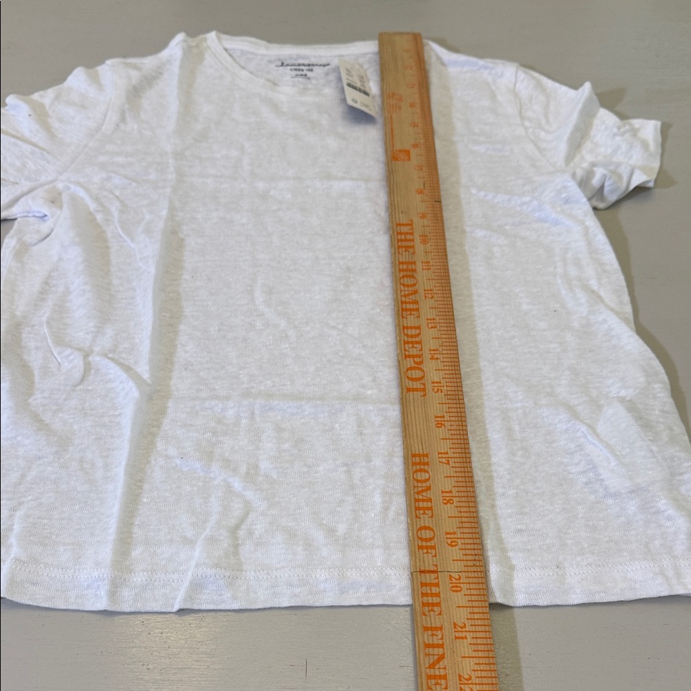 J. Crew New relaxed linen T-shirt Size XXS - Picture 8 of 11